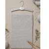 W23383-S: Baby Grey Knitted Shawl